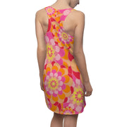Flower Power Women's Cut & Sew Racerback Dress