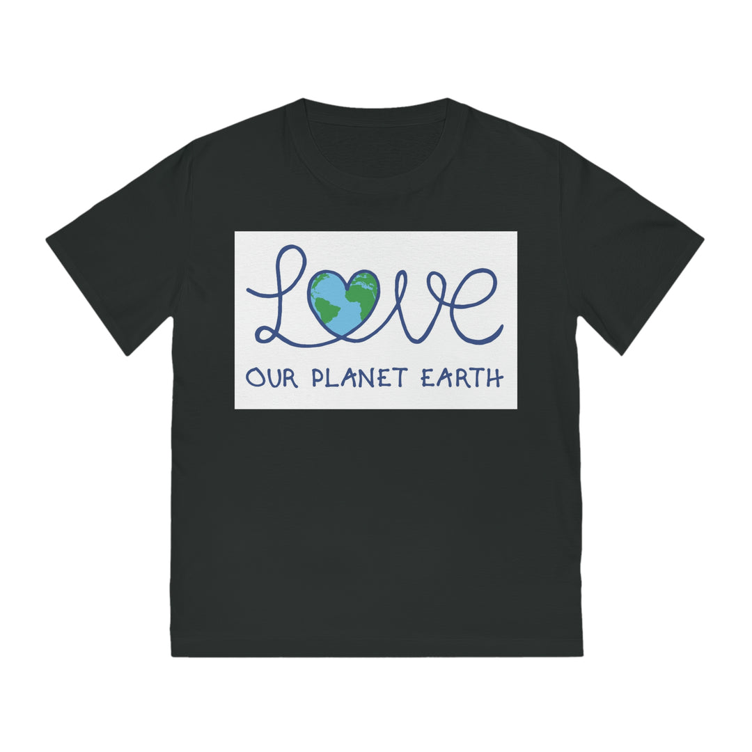 Love Our Planet Earth Unisex Rocker T-Shirt