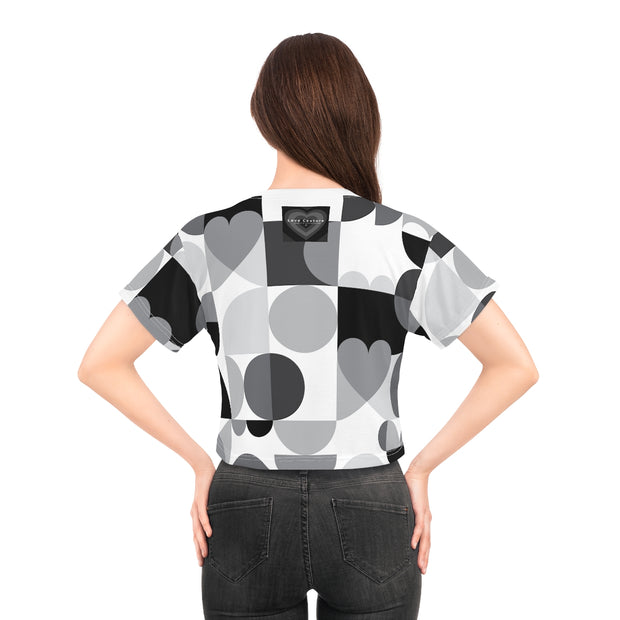 AOP Crop Tee