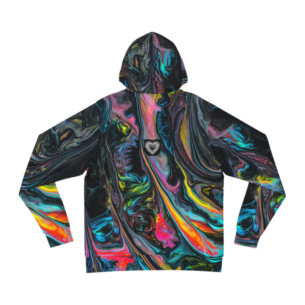 Like Oil And Water AOP Fashion Hoodie