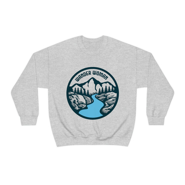 Wander Woman Unisex Heavy Blend™ Crewneck Sweatshirt