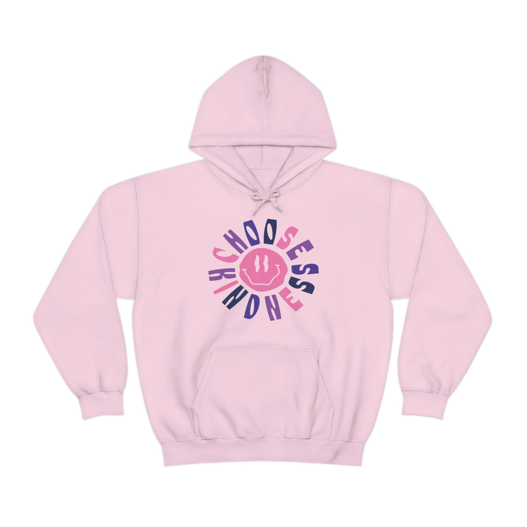 Choose Kindness Pink Unisex Heavy Blend™ Hooded Sweatshirt