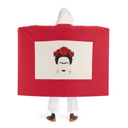 Hooded Sherpa Fleece Blanket