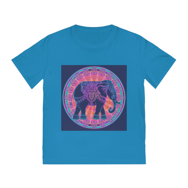 Bollywood Circle Elephant Unisex Rocker T-Shirt