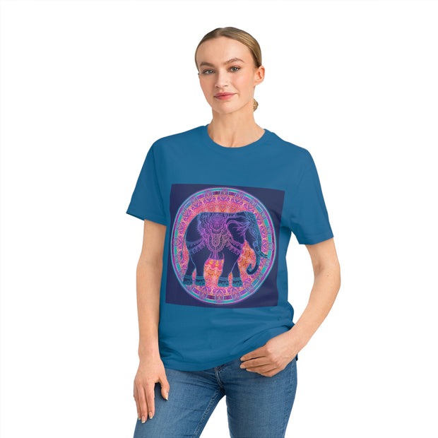 Bollywood Circle Elephant Unisex Rocker T-Shirt
