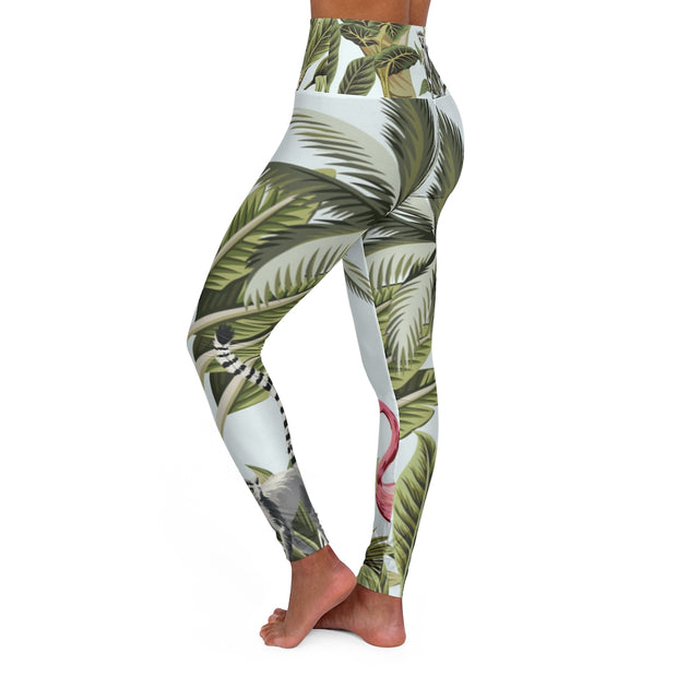 Monkey Business High Waisted Yoga Leggings