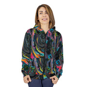 Like Oil And Water AOP Unisex Zip Hoodie