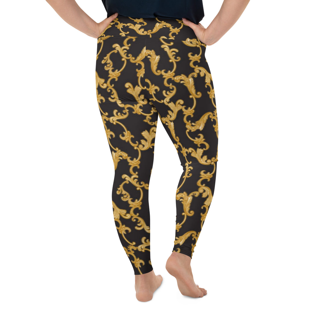 All-Over Print Plus Size Leggings