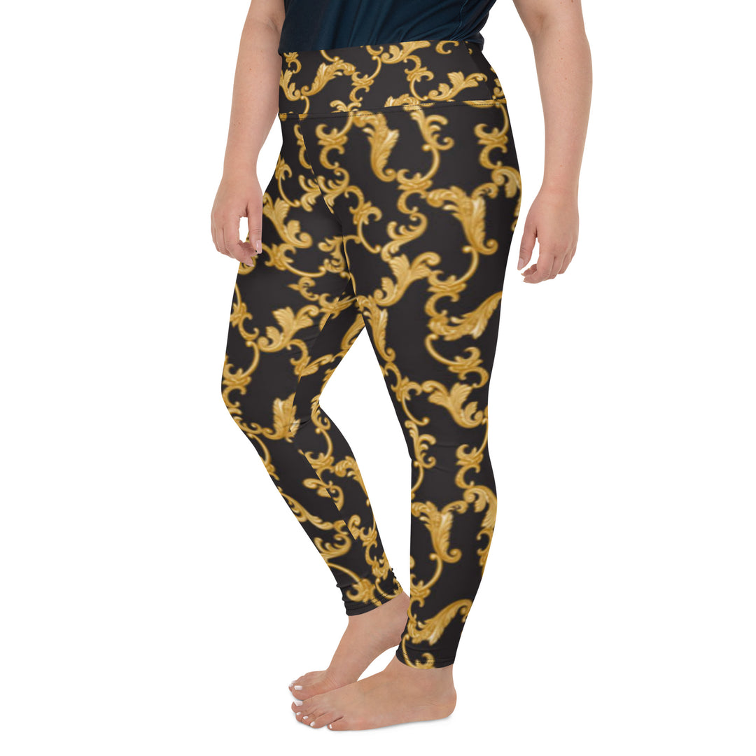 All-Over Print Plus Size Leggings