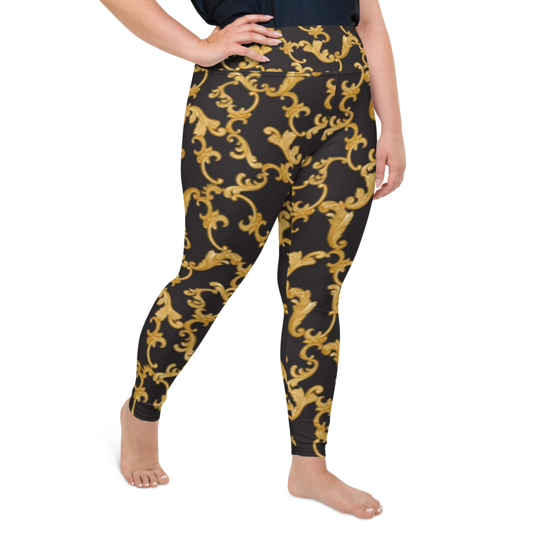 All-Over Print Plus Size Leggings