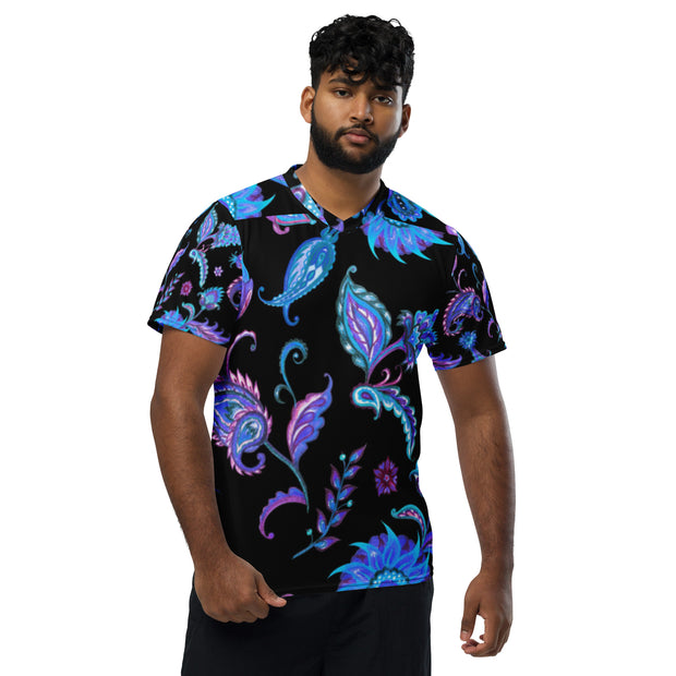 Paisley Recycled unisex sports jersey