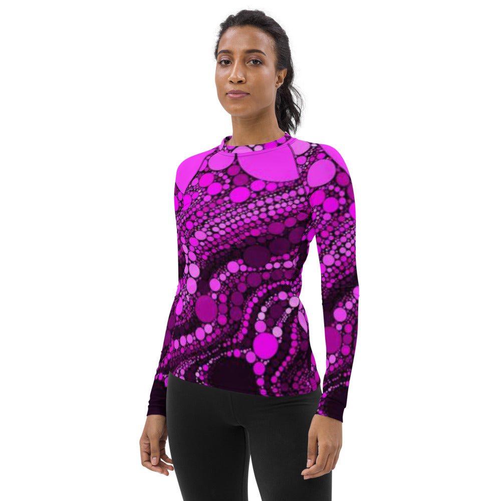 Bubble Women's Rash Guard