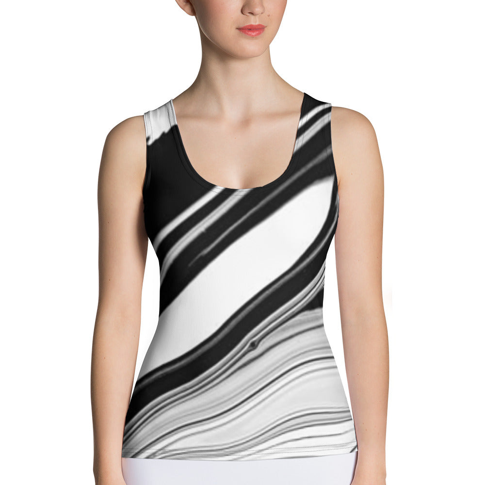 Sublimation Cut & Sew Tank Top - Love Couture
