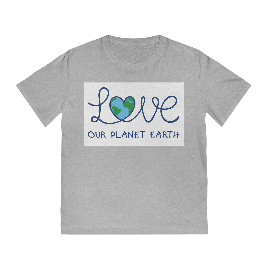 Love Our Planet Earth Unisex Rocker T-Shirt