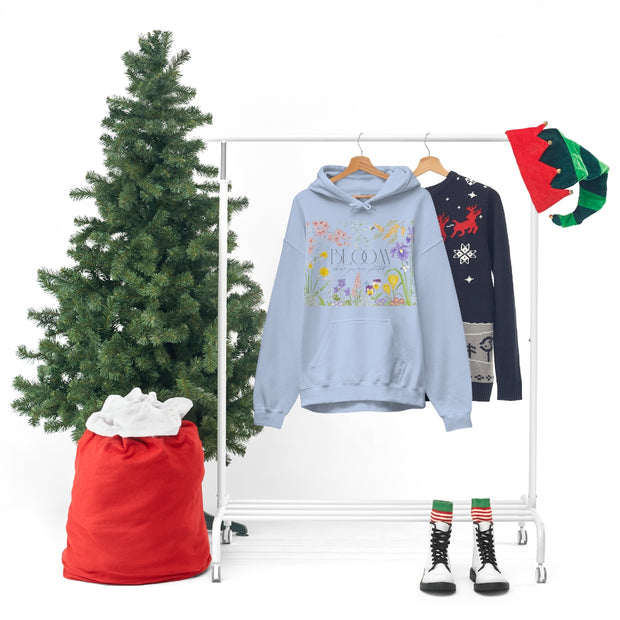 Bloom Where You Are Planted Unisex Heavy Blend™ Hooded Sweatshirt