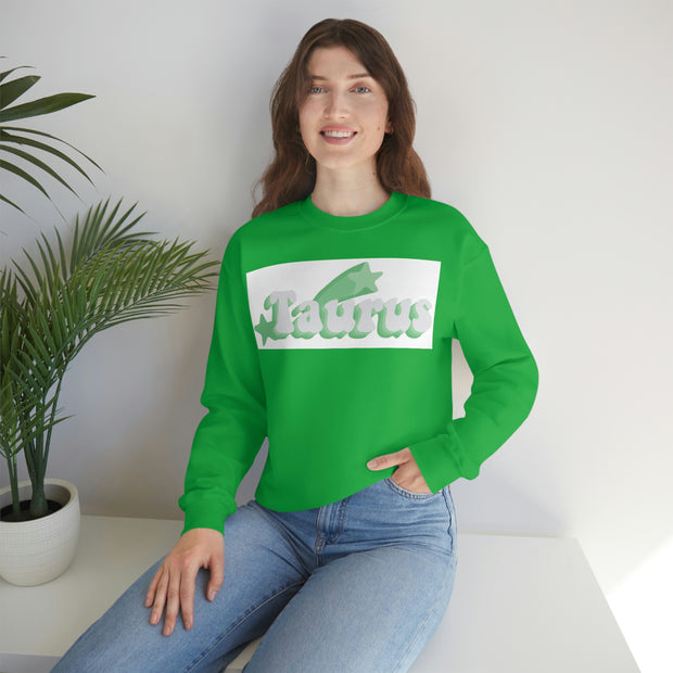 Taurus Astrological Sign Unisex Heavy Blend™ Crewneck Sweatshirt