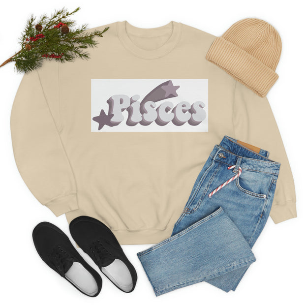 Pisces Astrological Sign Unisex Heavy Blend™ Crewneck Sweatshirt