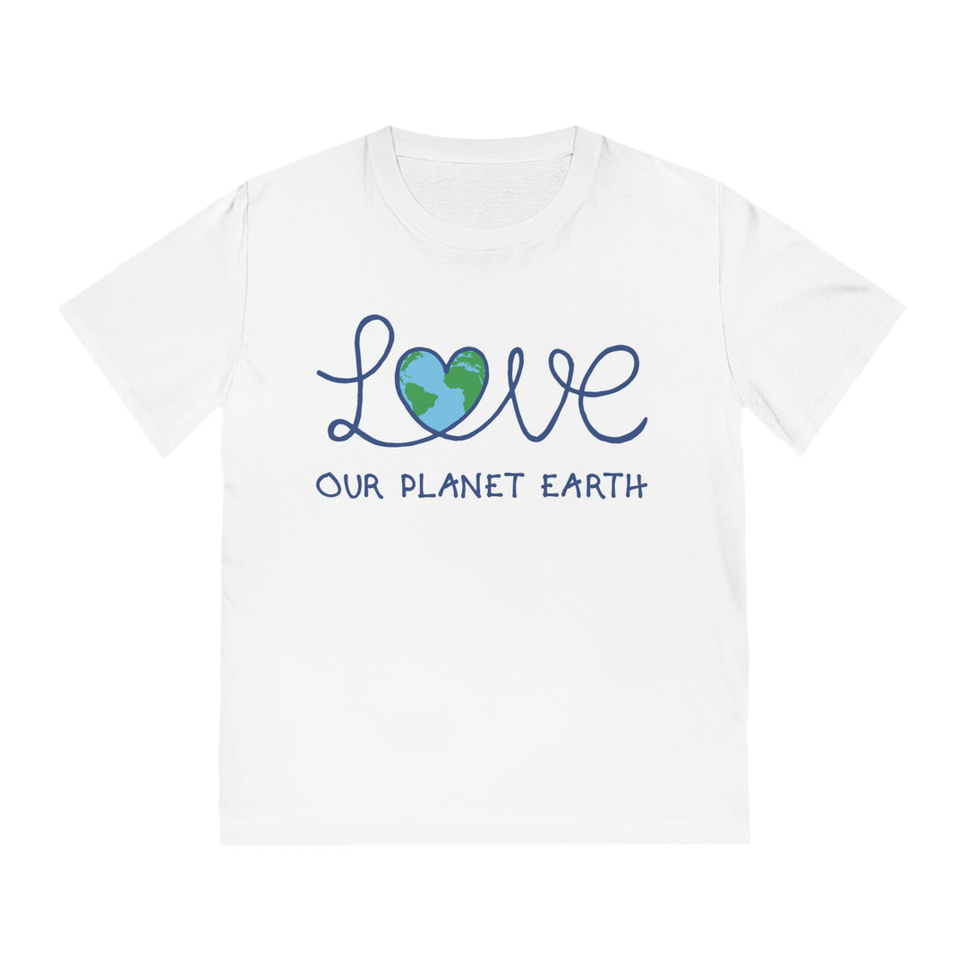 Love Our Planet Earth Unisex Rocker T-Shirt