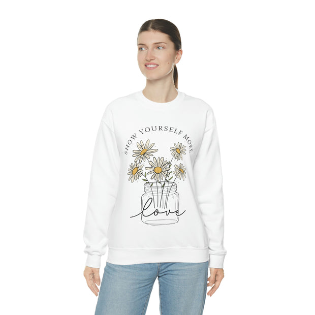 Show Yourself Love Unisex Heavy Blend™ Crewneck Sweatshirt