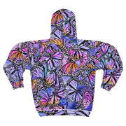 Butterflies Are Free AOP Unisex Zip Hoodie