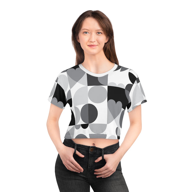 AOP Crop Tee