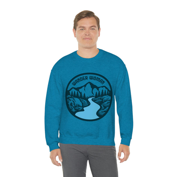 Wander Woman Unisex Heavy Blend™ Crewneck Sweatshirt