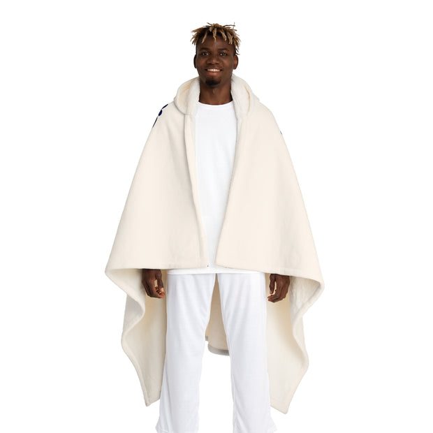 Hooded Sherpa Fleece Blanket
