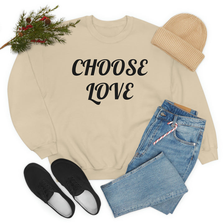Choose Love Unisex Heavy Blend™ Crewneck Sweatshirt