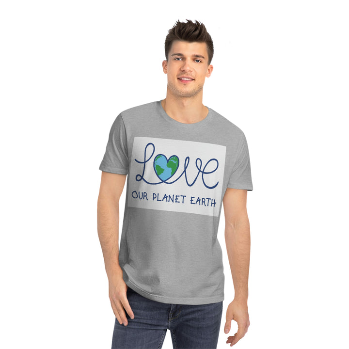 Love Our Planet Earth Unisex Rocker T-Shirt