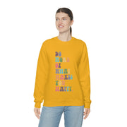 What Makes You Happy Unisex Crewneck Sweatshirt~18 Colors
