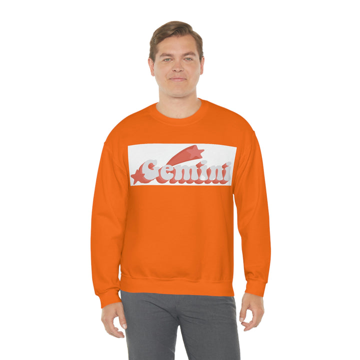 Gemini Astrological Sign Unisex Heavy Blend™ Crewneck Sweatshirt