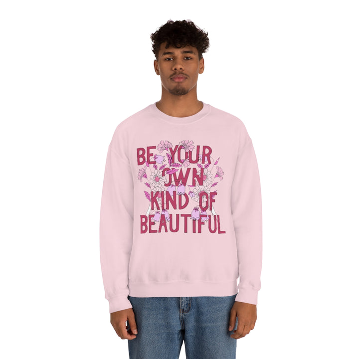 Be your own kind of beautiful Unisex Heavy Blend™ Crewneck Sweatshirt