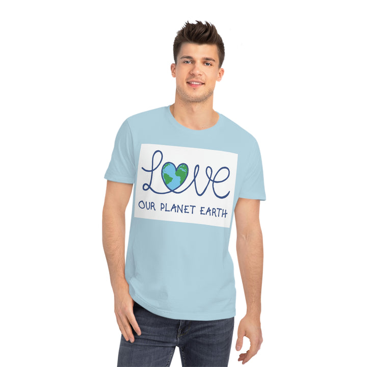 Love Our Planet Earth Unisex Rocker T-Shirt