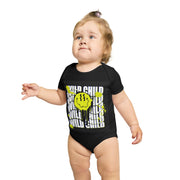 Wild Child Short Sleeve Baby Bodysuit
