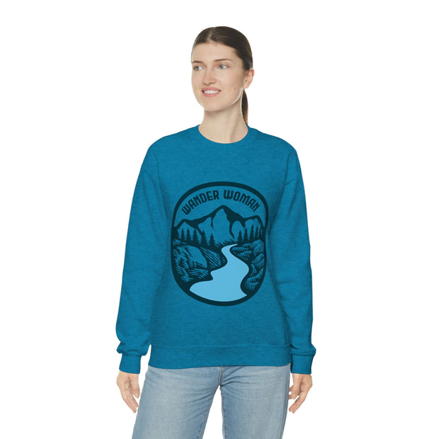 Wander Woman Unisex Heavy Blend™ Crewneck Sweatshirt