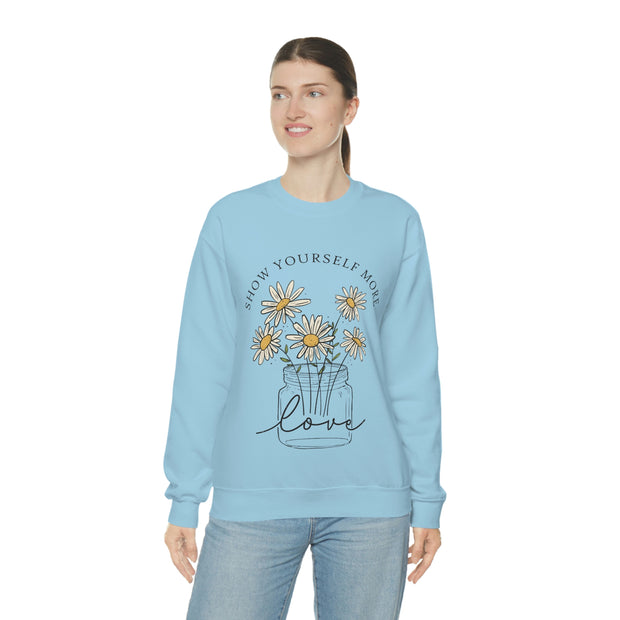Show Yourself Love Unisex Heavy Blend™ Crewneck Sweatshirt
