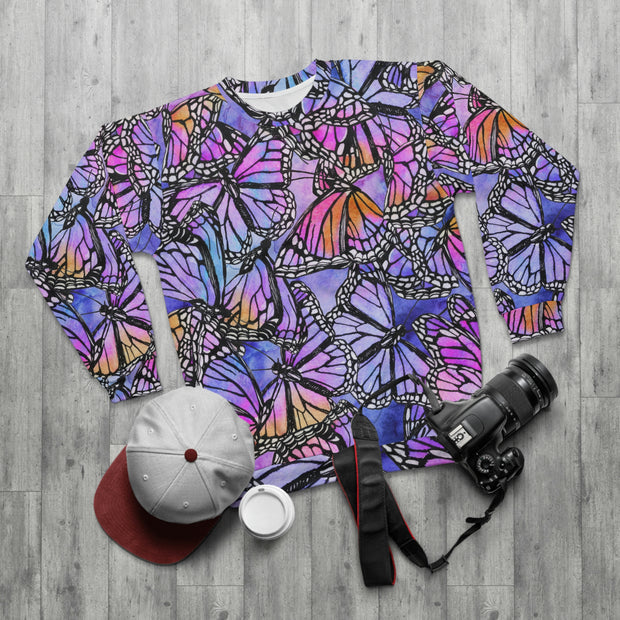 Butterflies Are Free AOP Unisex Sweatshirt