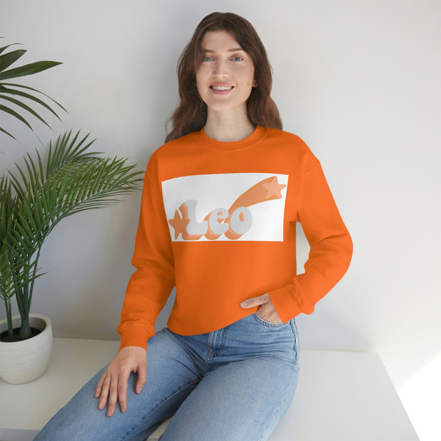 Leo Astrological Sign Unisex Heavy Blend™ Crewneck Sweatshirt