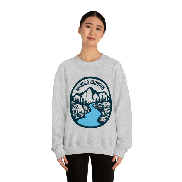Wander Woman Unisex Heavy Blend™ Crewneck Sweatshirt