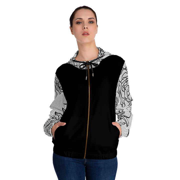 Women’s Full-Zip Hoodie (AOP)