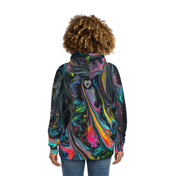 Like Oil And Water AOP Fashion Hoodie