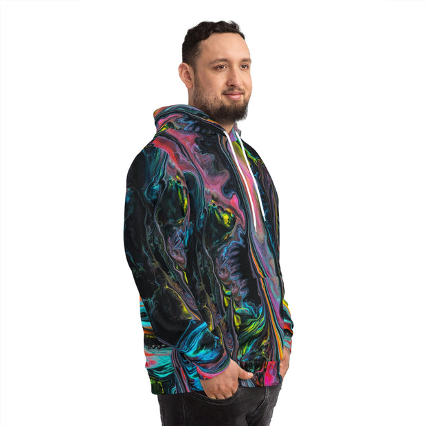 Like Oil And Water AOP Fashion Hoodie