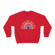 More Love Rainbow Unisex Heavy Blend™ Crewneck Sweatshirt