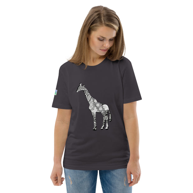 Giraffee Unisex organic cotton t-shirt