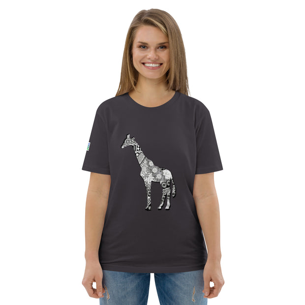 Giraffee Unisex organic cotton t-shirt