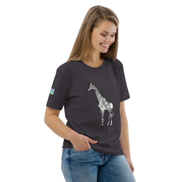 Giraffee Unisex organic cotton t-shirt