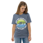 Ocean Clean Unisex organic cotton t-shirt