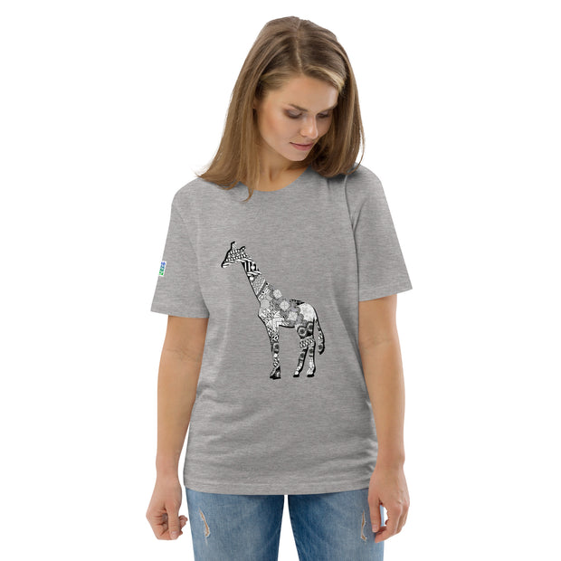 Giraffee Unisex organic cotton t-shirt