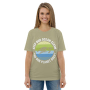 Ocean Clean Unisex organic cotton t-shirt