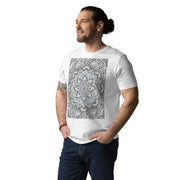 Indian Mehndi Unisex organic cotton t-shirt